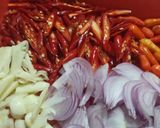 Foto langkah ke 2 dari resep Nasi Bakar Teri dan Sambal.