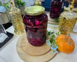 A picture of step 5 of Pickled Cucumbers with Beetroot.