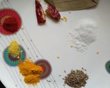 A picture of step 3 of Urad dal Rikwach.