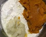 Foto langkah ke 3 dari resep Sweet Pumpkin Pillow Bread (Water Roux).