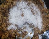 A picture of step 3 of Apple Dryfruit Halwa.