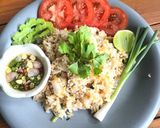 รูปขั้นตอนการทำที่ 4 ของ ข้าวผัดปู​ ทำกับข้าวไม่เก่งก็ทำอร่อย^^