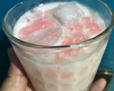 Foto langkah ke 3 dari resep Es lumut strawberry.