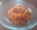 Foto del paso 6 de la receta: Spaghetti rojo con carne "Delicioso"