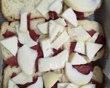 Foto del passaggio 2 della ricetta Pizza di Pan bauletto