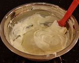 A picture of step 9 of Caramel Coconut Cheesecake Bars.