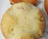 Hình bước làm 5 của món Bánh sô cô la trắng muffin.