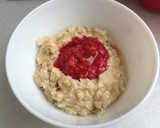 Foto del paso 5 de la receta: Porridge ~receta base+ frambuesa~