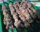 A picture of step 8 of Behari Kabab.