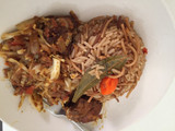 Spicy brown rice