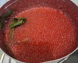 Foto langkah ke 5 dari resep Bubur Sagu Mutiara Merah Putih 🇮🇩❤️🤍 Kuah Santan Gurih Manis.