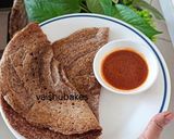 A picture of step 6 of Horse Gram and Ragi Dosa.