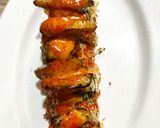 Foto langkah ke 7 dari resep Salmon Mentai Sushi Homemade.