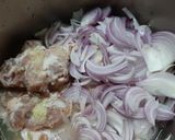 A picture of step 3 of Mutton Karahi.
