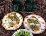 عکس مرحله 23 از دستور رشته خشکار (رشته خوشکار) نصیبه (دِلا) : شیرینی مخصوص ماه رمضان در گیلان