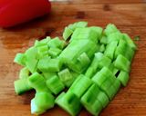 A picture of step 2 of Light Beijing cabbage salad.