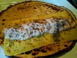 Foto del paso 6 de la receta CREPAS De Leche de Chorizo español rellenas con Puré de papas..!