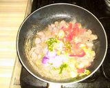 A picture of step 5 of Gizzard and liver stir fry.