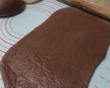 Foto langkah ke 3 dari resep Chocolate Milk Hearth Bread (Mirukuhasu 🍫).