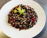 Színes, szerencsehozó lencsesaláta recept fázis 2 fotója