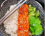 Foto del paso 3 de la receta: Poké Salmón teriyaki