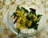 A picture of step 5 of Raw mango rice /mavinakayi chitranna.