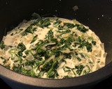 Foto del paso 4 de la receta: Espaguetis con espinacas y salmón