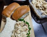 Gambar langkah 4 resipi Sandwich ayam ala Sugarbun.