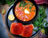 A picture of step 7 of Instant pav bhaji.