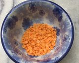 A picture of step 1 of Shola - The blend of Spinach and Lentils.