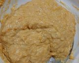 Gambar langkah 4 resipi Cucur labu cheese.