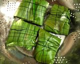 A picture of step 3 of Chingri Macher Paturi (Prawns Steam Cooked in Banana Leaf).