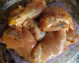 Foto del paso 1 de la receta Pollo con salsa de zanahorias y hierbas frescas