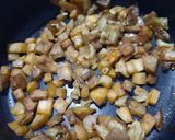 Foto del paso 5 de la receta: Fideos con salsa Normanda (con berenjena)