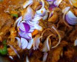 A picture of step 5 of Mutton kasha.