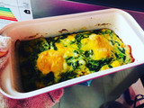 Budín de Espinaca free gluten