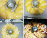 Foto del paso 9 de la receta: Roscón de pascua relleno de coco 🐇🐣