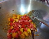 A picture of step 3 of Spinach Bhurji (Palak Aloo Bhurji).