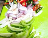 Foto langkah ke 2 dari resep Oseng Cumi asin.