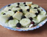 Foto del paso 6 de la receta: Ensalada de melón,pepino y moras