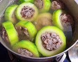 Hình bước làm 3 của món Canh bí đao nhồi thịt