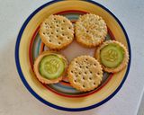 A picture of step 3 of Quick biscuit sandwich.