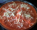 Foto del paso 4 de la receta: Brótola en crema de pimiento rojo con guarnición de arroz con vegetales