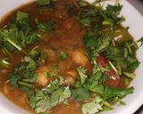 A picture of step 6 of Chana gravy.