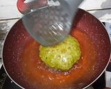 A picture of step 6 of Methi Puri.