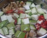 Hình bước làm 3 của món Chân gà ngâm xoài xanh