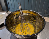 A picture of step 4 of Courgette & Pancetta Penne Carbonara.