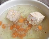 Foto langkah ke 5 dari resep Sayur Bening dan Sambel Kelapa Tempe.