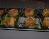 Une image de l'étape 3 de Choux au saumon et chantilly citronnée.