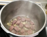 Foto del paso 1 de la receta: Ragout de pavo con menestra de verduras